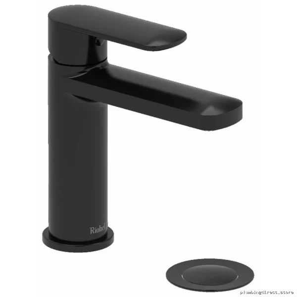 Riobel EV01BK Pro Single Hole Bathroom Faucet - Black