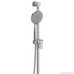 RIOBEL High-Flow Handshower - Three Spray Modes & Durable Metal Rail in Chrome