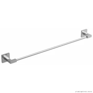 Riobel Kubik 24 Chrome Towel Bar - Modern Bathroom Accessory