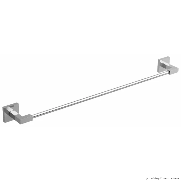Riobel Kubik 24 Chrome Towel Bar - Modern Bathroom Accessory