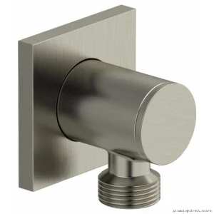 Brushed Nickel Showerhead Outlet Kit with Hose - Model 720BN RIOBEL