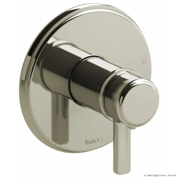 Momenti 2-Function Thermostatic Valve Trim | Polished Nickel Finish | RIOBEL TMMRD44JPN