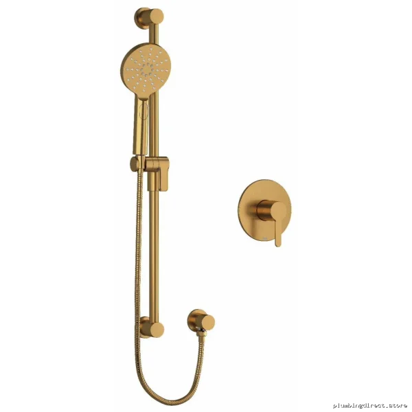 Brushed Gold Pressure Balanced Shower Valve NB54BG by RIOBEL