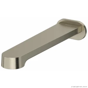 RIOBEL Brushed Nickel Tub Spout - NB80BN