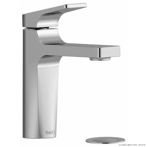 Chrome Bathroom Faucet Single Hole Lever Handle 1.2 GPM - RIOBEL ODS01C