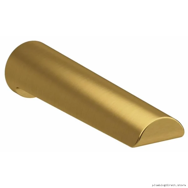 RIOBEL Parabola Tub Spout in Brushed Gold - PB80BG Modern Design