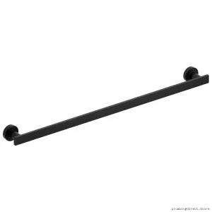 RIOBEL Paradox 24 Black Metal Towel Bar - Modern Design PX5BK
