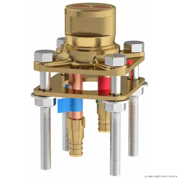Floor-Mount Tub Filler Rough-In Valve - PEX-Compatible RIOBEL