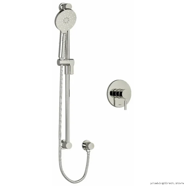 Riobel Polished Nickel Shower Faucet - Pressure Balance, PEX Expansion, RUTM54PN-EX