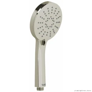 Premium Polished Nickel Versatile Handshower with High Flow Rate - RIOBEL