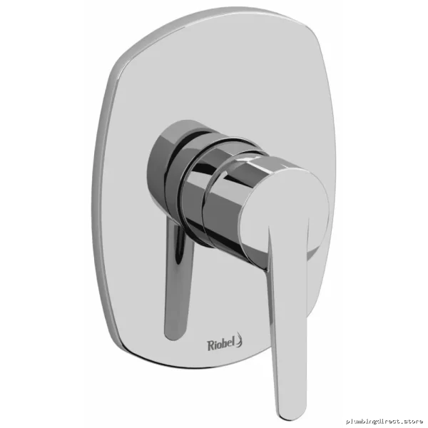 RioBel Chrome Venty Pressure Balance Shower Valve Trim TVY51C - Easy Install