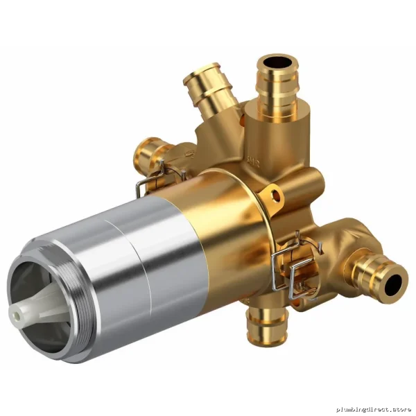 Riobel Pro 3-Way Thermostatic Valve PEX Rough-In R95-EX No Cartridge