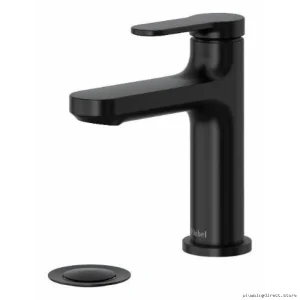 Water-Saving Single-Hole Bath faucet with Lever – Black Riobel Pro