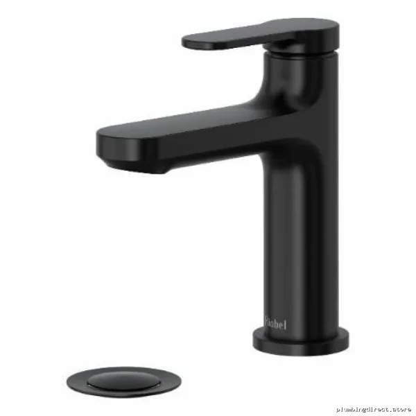 Water-Saving Single-Hole Bath faucet with Lever – Black Riobel Pro