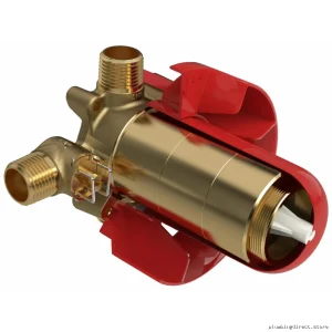 Riobel Pro Copper 2-Way Thermostatic Valve - Unfinished Rough-In for Plumbing