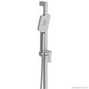 RIOBEL Quad Function High Flow Handheld Shower - Adjustable Slide Rail in Chrome