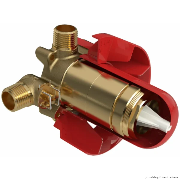 RIOBEL R51 Unfinished Brass Pressure Balance Shower Rough-In Valve with Copper Connections