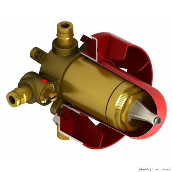 RIOBEL R51-EX PEX Pressure Balance Rough-In Valve Unfinished Brass
