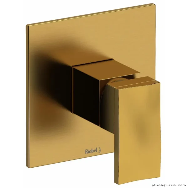 Reflet High-Performance Pressure Balance Valve Trim - Brushed Gold TRF51BG RIOBEL