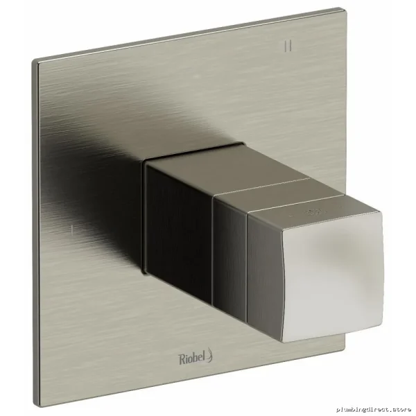 Reflet RIOBEL 5-Function Thermostatic Valve Trim - Brushed Nickel TRF45BN