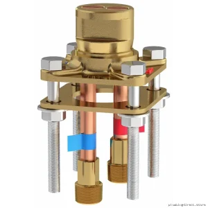 Rough-In Valve for Floor Mount Tub Filler by RIOBEL RHFS Model