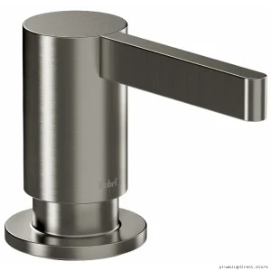 RIOBEL SD7SS Modern Stainless Steel Soap Dispenser – Durable Sleek Design for Bath & Kitchen