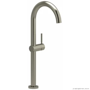RIOBEL Single Hole Faucet w/ Lever Handle - Vessel Sink 1.2GPM Brushed Nickel RL0