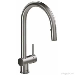 Stainless Steel Pulldown Kitchen Faucet with Advanced Spray - RIOBEL AZ201SS