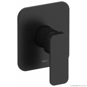 Black Equinox Pressure Balancing Valve Trim - TEQ51BK RIOBEL