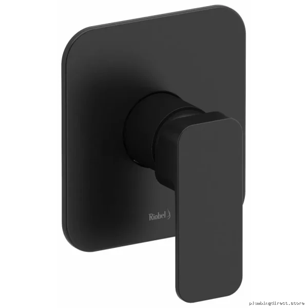 Black Equinox Pressure Balancing Valve Trim - TEQ51BK RIOBEL