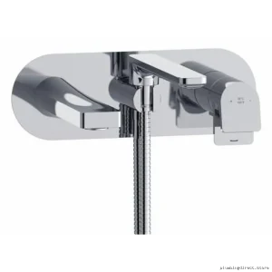 Modern Chrome Wall Mount Tub Faucet Trim - RIOBEL TOD21C