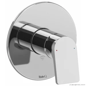 Chrome Pressure-Balancing Shower Valve Trim - RioBel TOD51C Model