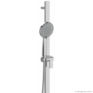 Triple Function Handheld Shower with 32' Slide Rail & 1.8 GPM Flow - Chrome (4843C-WS) RIOBEL