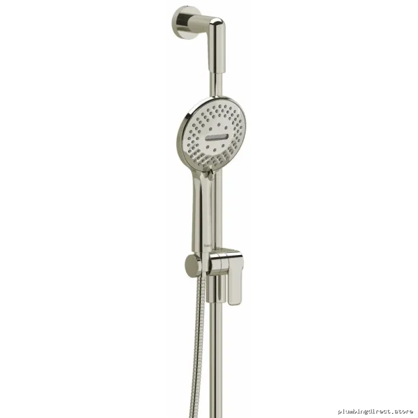 RIOBEL Triple-Function Handshower w/ 37-Inch Slide Bar & 1.8 GPM - Polished Nickel