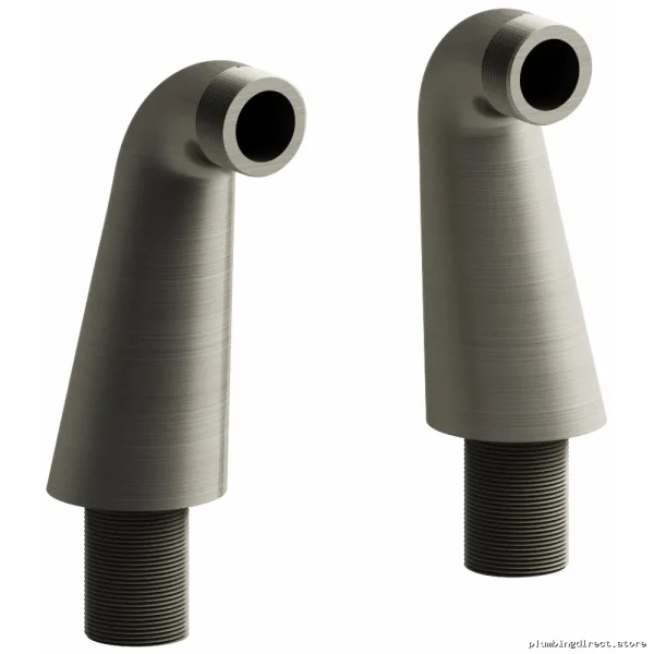 Stainless Steel Deck Mount Riser Pair Brushed Nickel Finish TU99BN RIOBEL