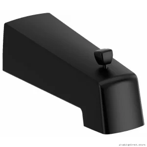 Riobel Pro Tub Spout Diverter - Black P891BK Versatile Shower Accessory