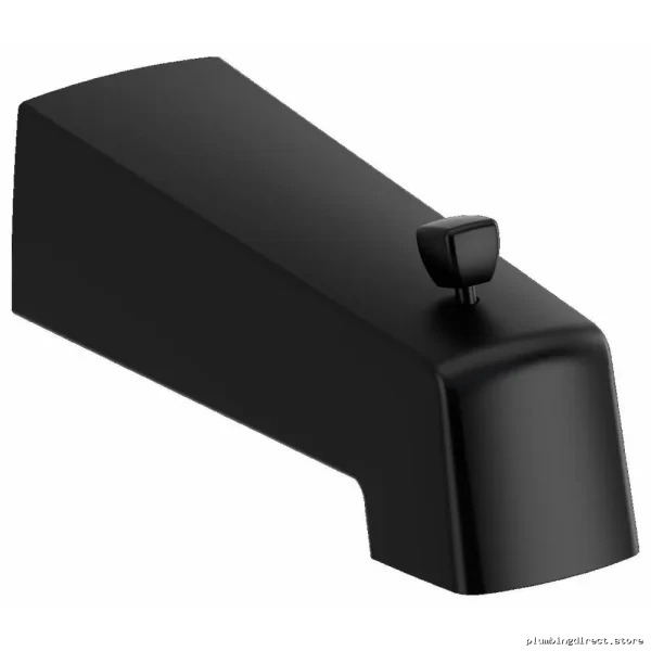 Riobel Pro Tub Spout Diverter - Black P891BK Versatile Shower Accessory