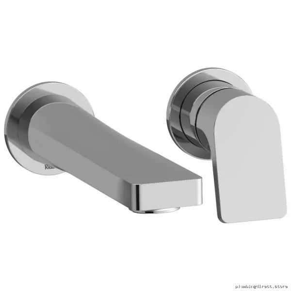 Wall-Mounted Bath Faucet Trim w/Lever Handle - High Flow Rate - Chrome Finish - Model TOD360C from RIOBEL