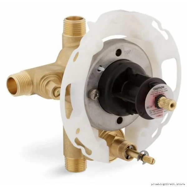 Rite-Temp Model #... – Pressure Balancing Shower Valve w/ Push-Button Diverter & Screw Stop Adjustments Compatible w/ Kohler