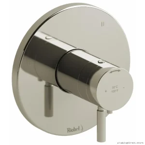 Riu 3-in-1 Thermostatic Valve Trim Kit (Polished Nickel) - TRUTM47PN RIOBEL