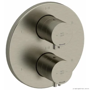 Riu 6-Setting Shower Valve Trim in Brushed Nickel Finish
