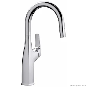 Rivana Bar & Prep Faucet with Pulldown Spray - Chrome Model