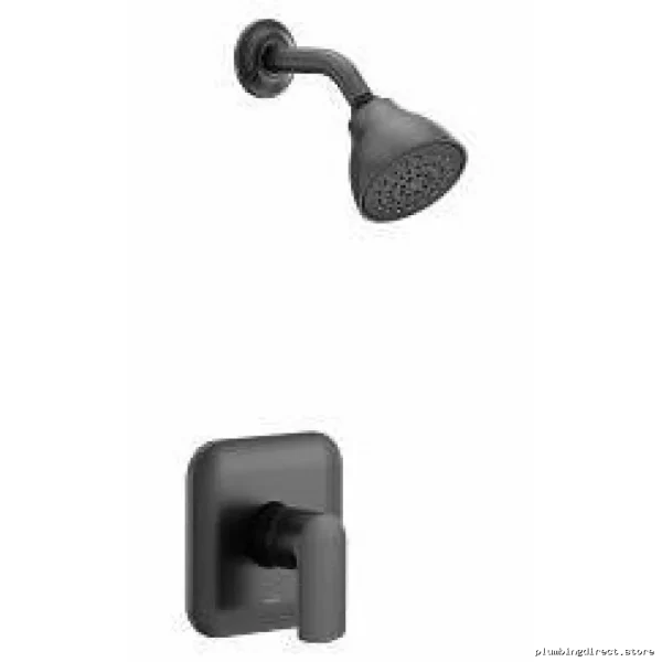 Rizon M-Core 2 Matte Black Shower Trim - Moen Compatible Model UT2812EPBL
