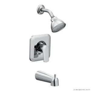 Rizon Posi-Temp Chrome Tub & Shower Trim Kit - T2813 Moen