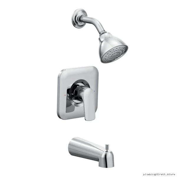 Rizon Posi-Temp Chrome Tub & Shower Trim Kit - T2813 Moen