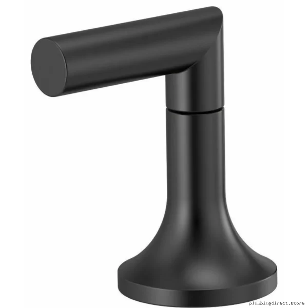 Roman Style Matte Black Tub Lever Handles | Jason Wu HL675-BL Bathroom Fixture