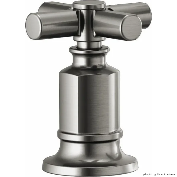 Roman Tub Crossbar Handle Set in Luxe Steel - Brizo HX676-SL