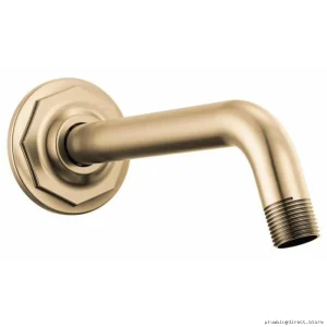 Rook 7 Shower Arm & Flange Set - Luxe Gold Model RP78580GL