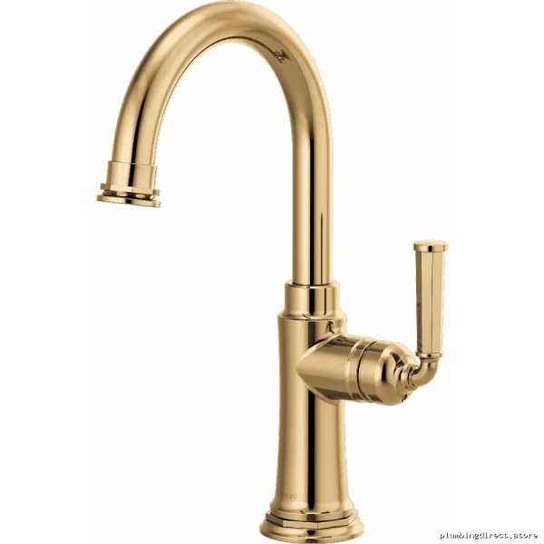 Rook Polished Gold Bar Faucet | Brizo Series 61074LF-PG