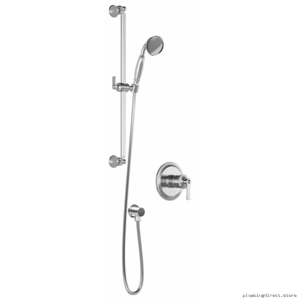 Rustik PB1 Pressure Balance Shower System with Sleeker Valve Design - Chrome BF1515-110 Kalia